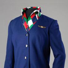 United Airlines flight attendant uniform