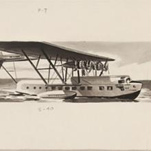 Studies for Fokker, Sikorsky, Martin, and Douglas aircraft  c. 1962 