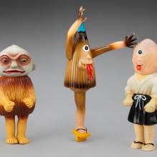 Yōkai monster figures  1968