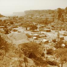 Village on the Bandiagara Escarpment, Republic of Mali 