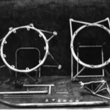 Vega engine mounts, brace work, push rods, and fittings, Lockheed Aircraft Company,  ​​​​​​​Burbank, California  1928