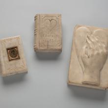 Carved Stone Books c. 1900