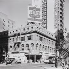 United Airlines ticket office, Union Square  c. 1940