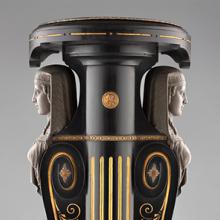 Egyptian Revival pedestal  1870s