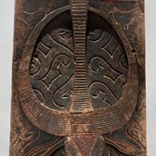 Door  early to mid-1900s Sa’dan Toraja peoples South Sulawesi, Indonesia carved and painted wood