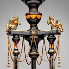 Renaissance Revival pedestal  c. 1865–75