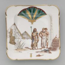 Dish c. 1870s Haviland  Limoges, France  porcelain  Courtesy of Richard Reutlinger L2014.2906.005