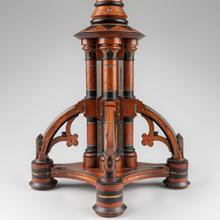 Modern Gothic pedestal  c. 1880–85