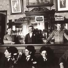 Saloon interior, San Francisco, California  c. 1900