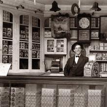 Cigar store, Oakland, California  1908