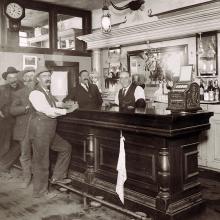 Saloon interior  c. 1902