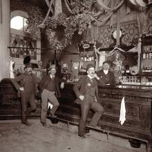 Saloon interior  c. 1905