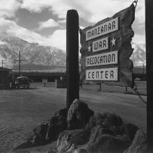 Entrance to Manzanar  1943
