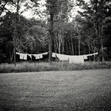 Sheets in Field, New Hope, Pennsylvania  2004/2012