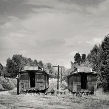 Wooden Train Cars, Jacumba, California  2003/2012