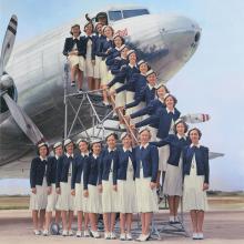 United Air Lines stewardesses  1939