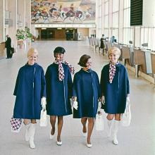 American Airlines stewardesses  c. 1967