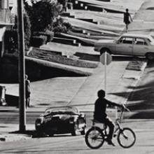Fred Lyon, Boy on Bicycle, Cabrillo and 22nd Avenue