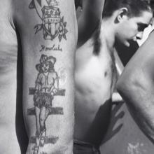 U.S. Army and Cowgirl Tattoos  1945