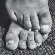 “Good Luck” Toes 1945