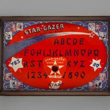 Star-Gazer Mystical Question Board Tray  c. 1944