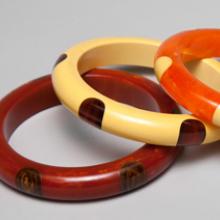 Polka dot bracelets  c. late 1920s–40