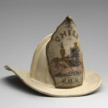 Chief Charles H. Ackerson’s helmet  1870–71