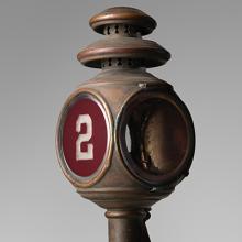 No. 2 Hose or Truck Co. lantern  1850s