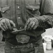 Untitled, from the series Back to the Ranch, Cull Canyon, Alameda County, California  1993 Matthew James O'Brien digital print Courtesy of the artist R2013.3401.005