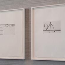 #2, 3, 5, 7, from Nine Drypoints and Etchings by Richard Diebenkorn