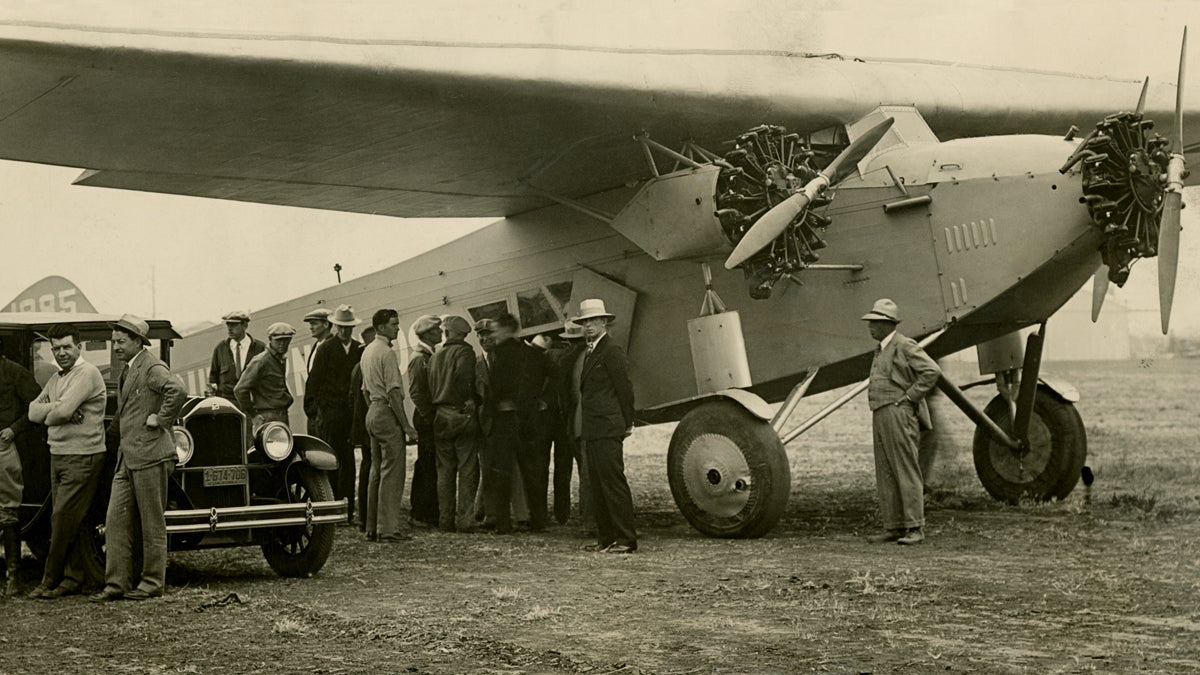 The Fokker F.VIIb/3m Southern Cross and crew  1928