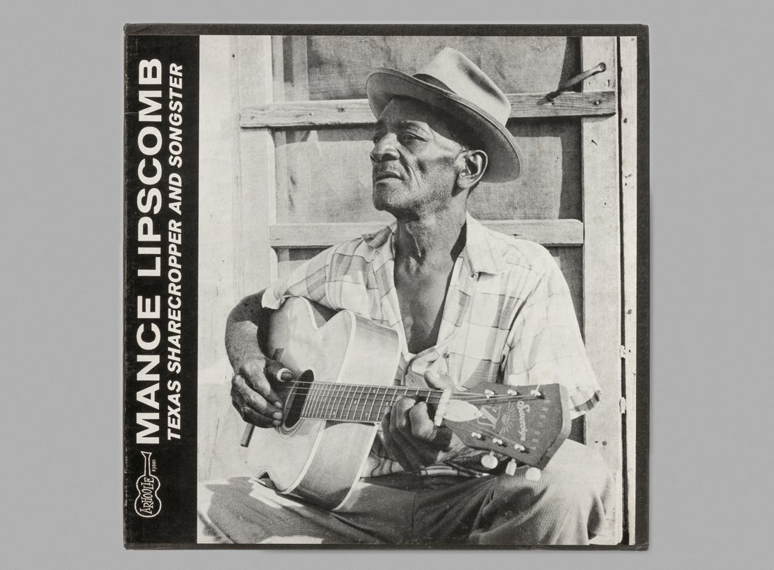 “Texas Songster” Mance Lipscomb  