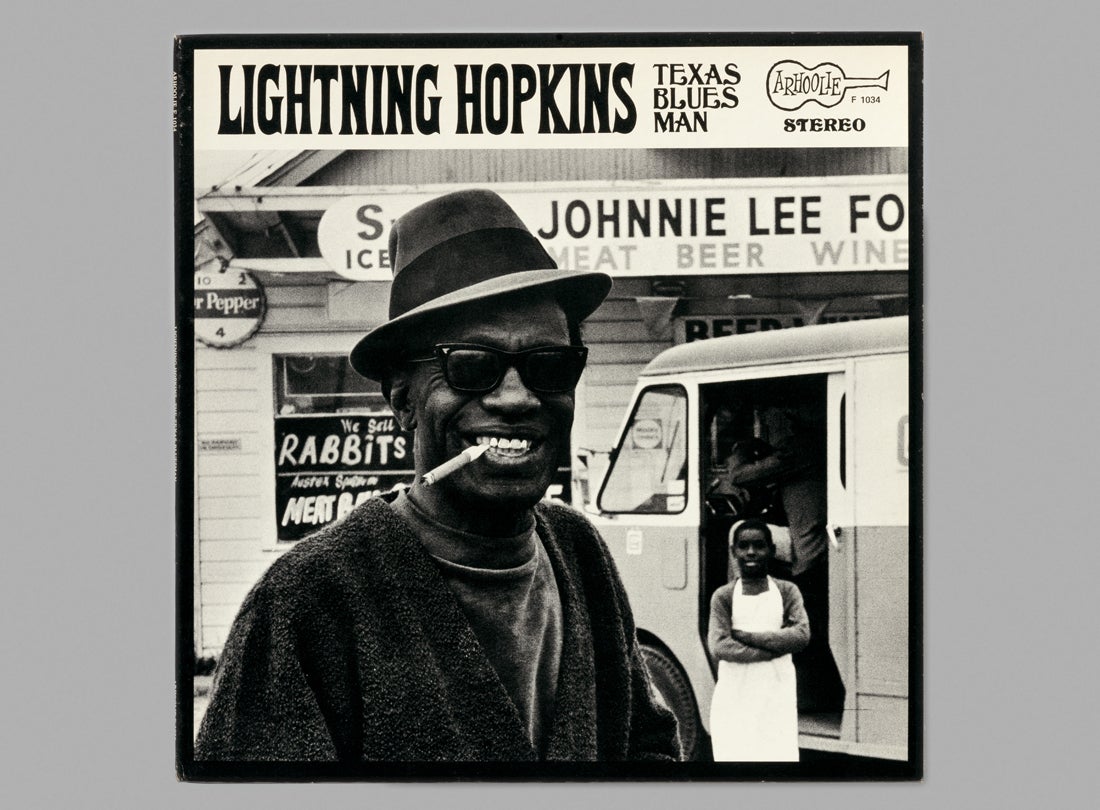 “Texas Blues Man” Lightnin' Hopkins  