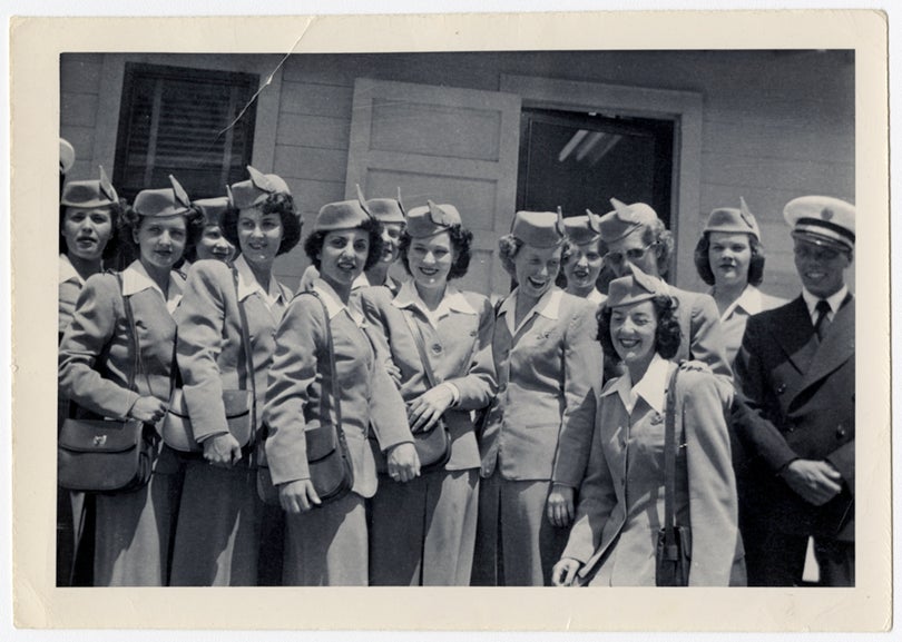Flight service class, Miami, Florida  April 1, 1949