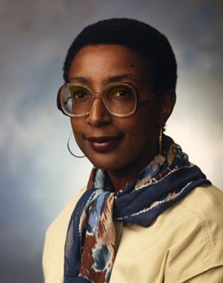 SFO Deputy Director of Finance Angela Gittens  c. 1989
