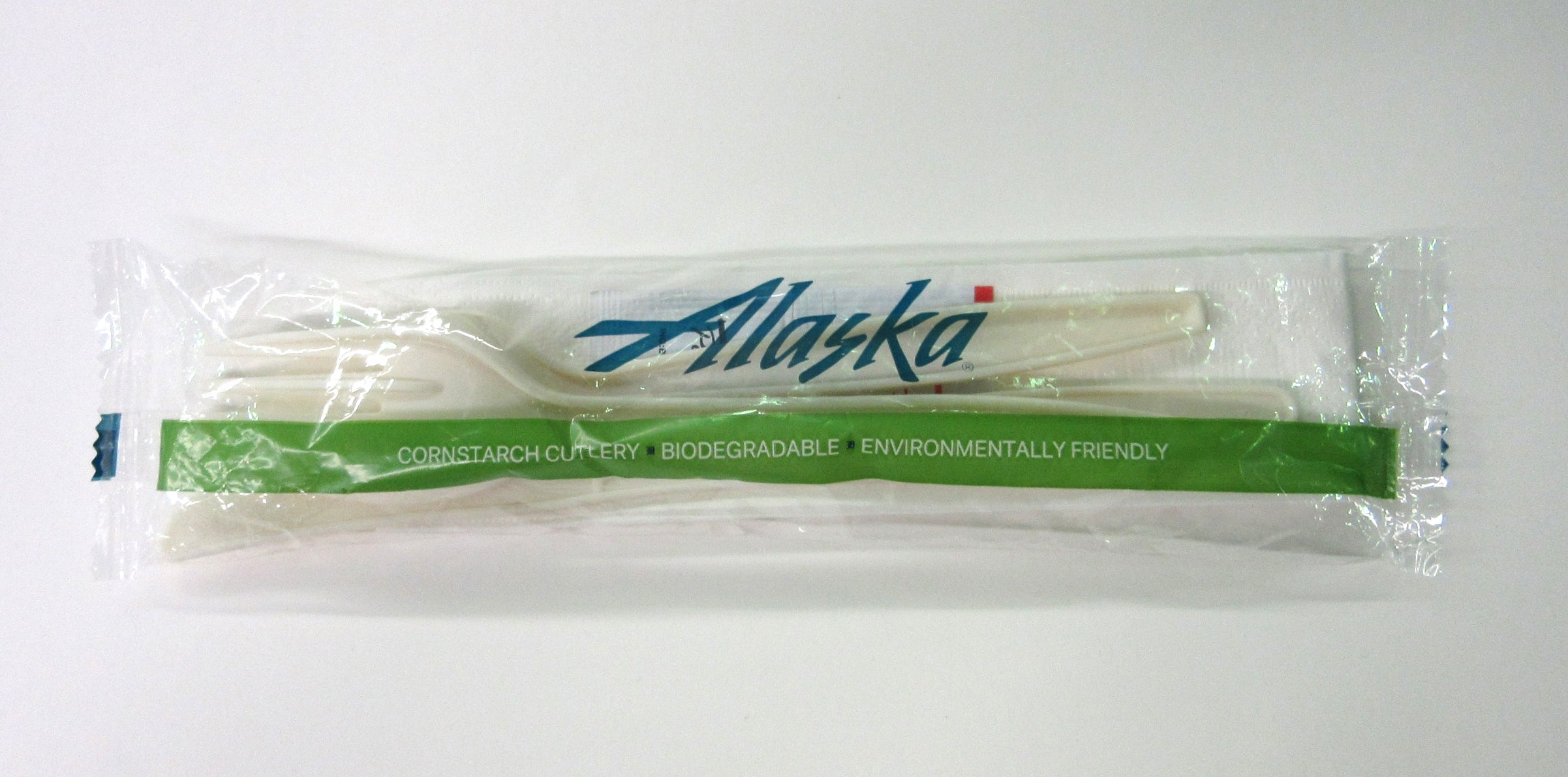 Alaska Airlines utensil set  2015